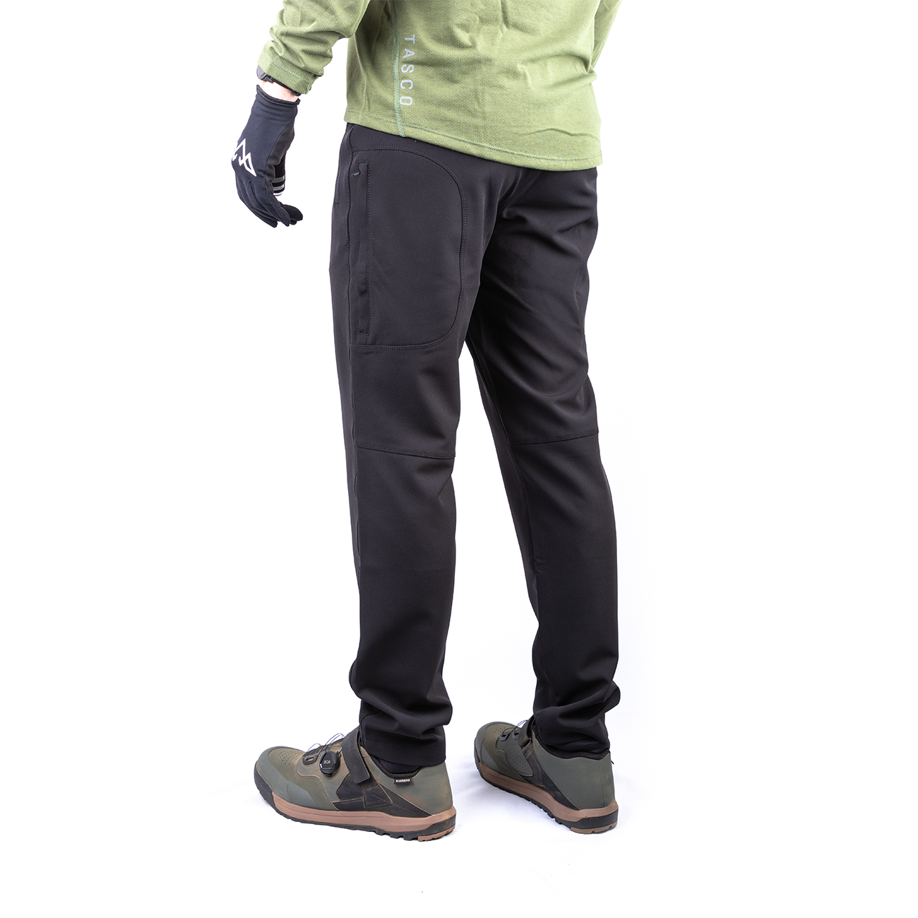 TASCO Mtb Scout II Pants Black on Model Back