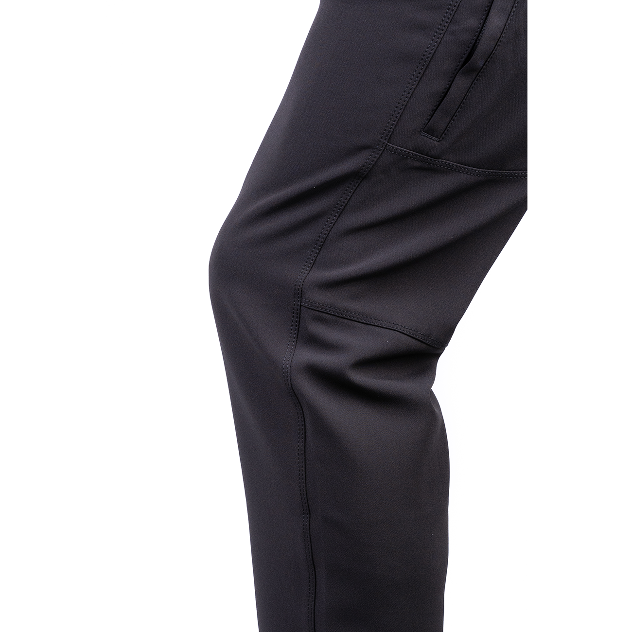 TASCO Scout II Black Pant Knee Close Up