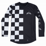 Mullet Reversible Ride Jersey (L/S) - Checkmate (Youth)