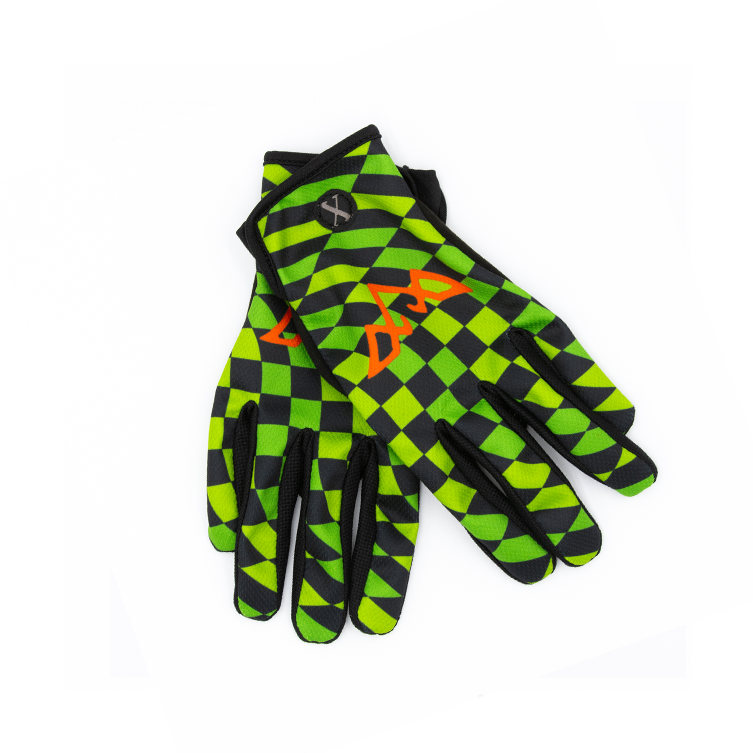 tasco handschuhe Tasco Ridgeline X MTB Gloves L / Black/Green