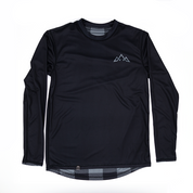 Mullet Reversible Ride Jersey (L/S) - Black Plaid