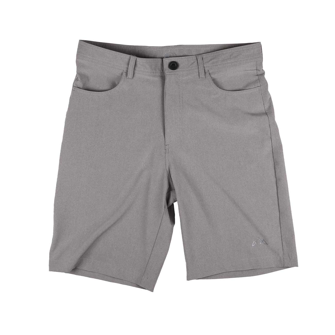 TASCO MTB Sessions Shorts, Granite front view