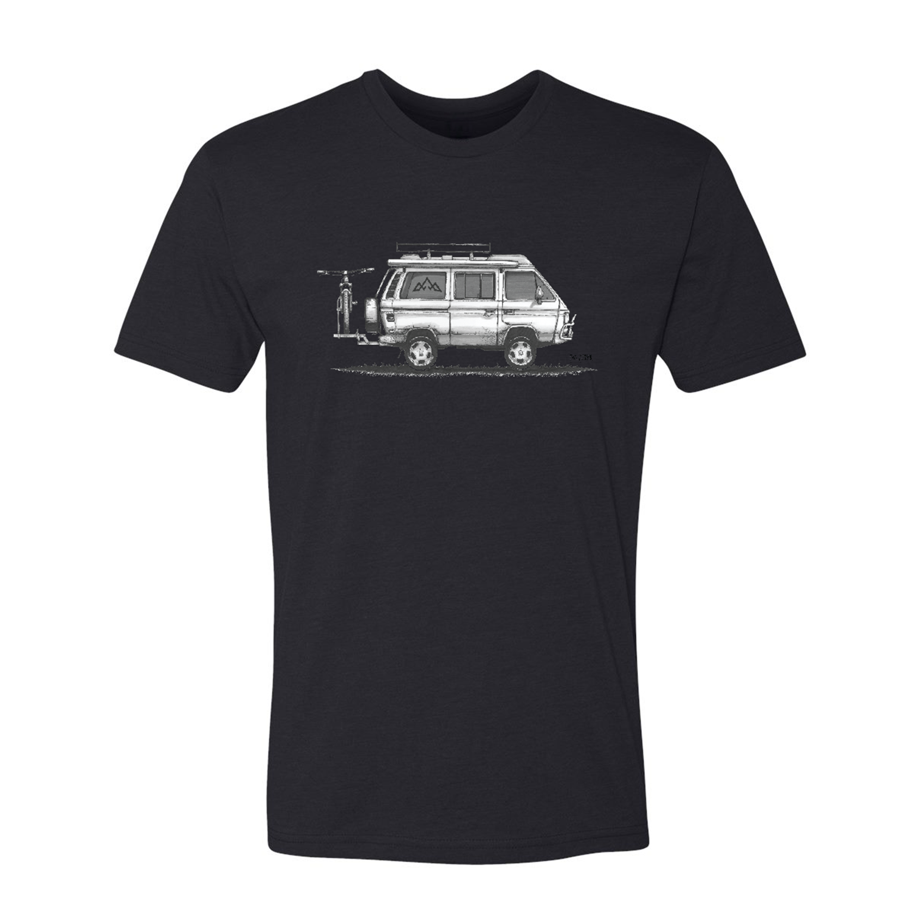 Premium T-Shirt - Adventure Uber - Black