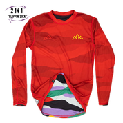 Mullet Reversible Ride Jersey (L/S) - Panic
