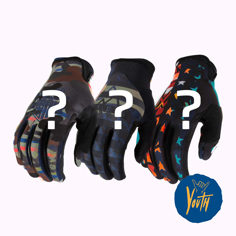 Youth 3 Pack of TASCO MTB Gloves - Mystery Selection