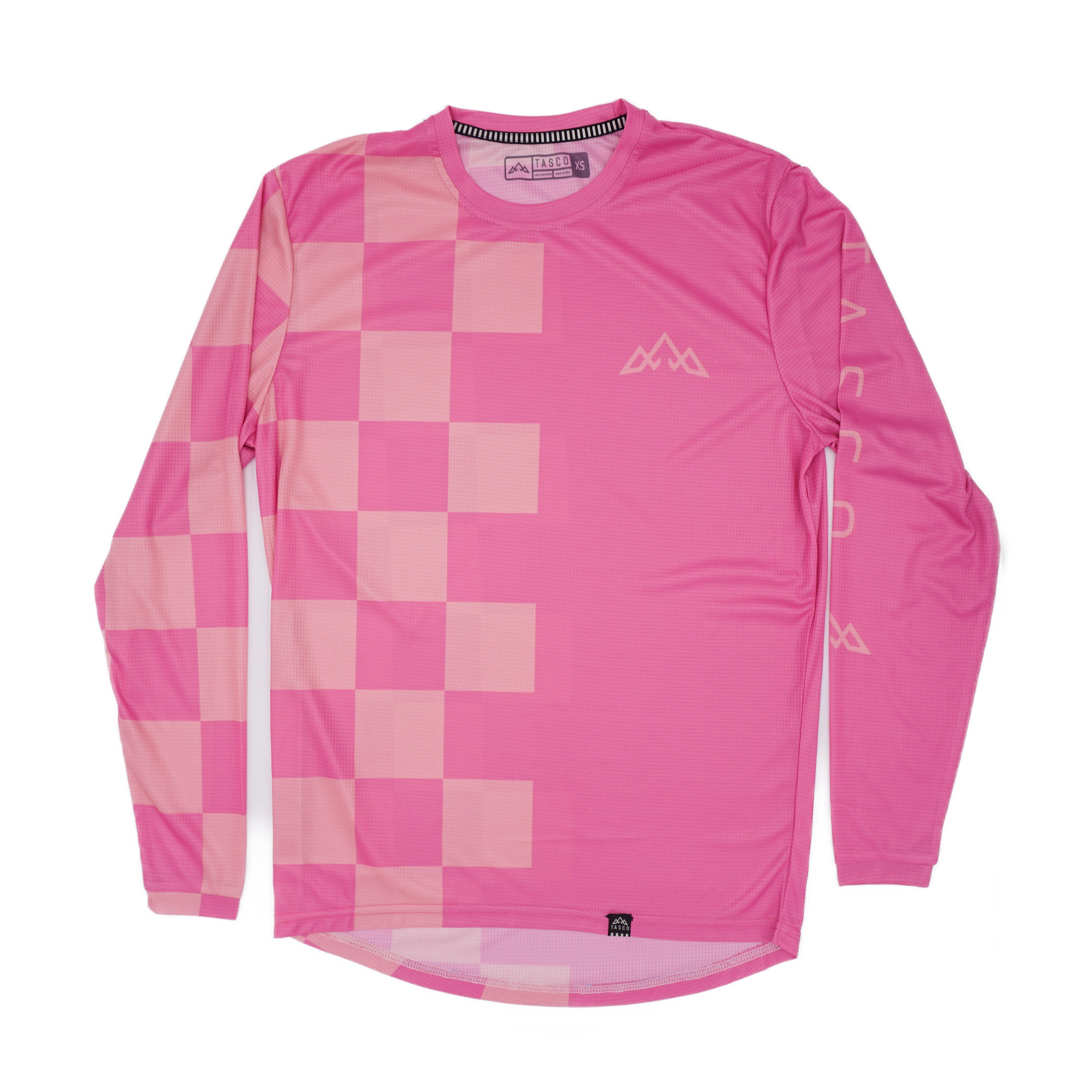 Fantom Trail Jersey - Pink Checkmate