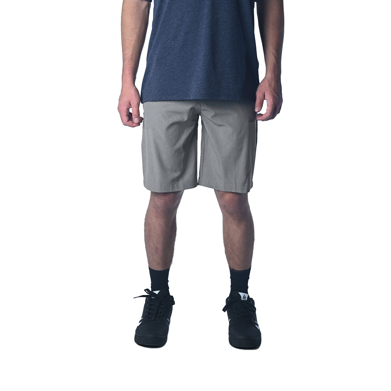 TASCO MTB Sessions Shorts, Granite on body front view
