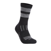 RideTrek Merino Wool Socks -Classic Black / Grey
