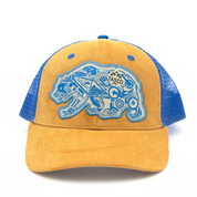 Snapback Hat - Gear Bear (Corduroy)