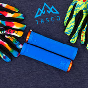 TASCO x ODI - Ruffian XL Lock-on Grips (Blue)