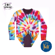 Mullet Reversible Ride Jersey (L/S) - Tie Dye (Youth)