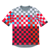 Mullet Reversible Ride Jersey (S/S) - Trickle Check
