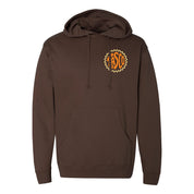 Pullover Hoodie - Hippy Check (Chocolate)