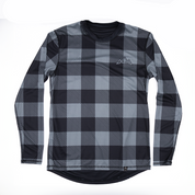 Mullet Reversible Trail Jersey (L/S) - Black Plaid