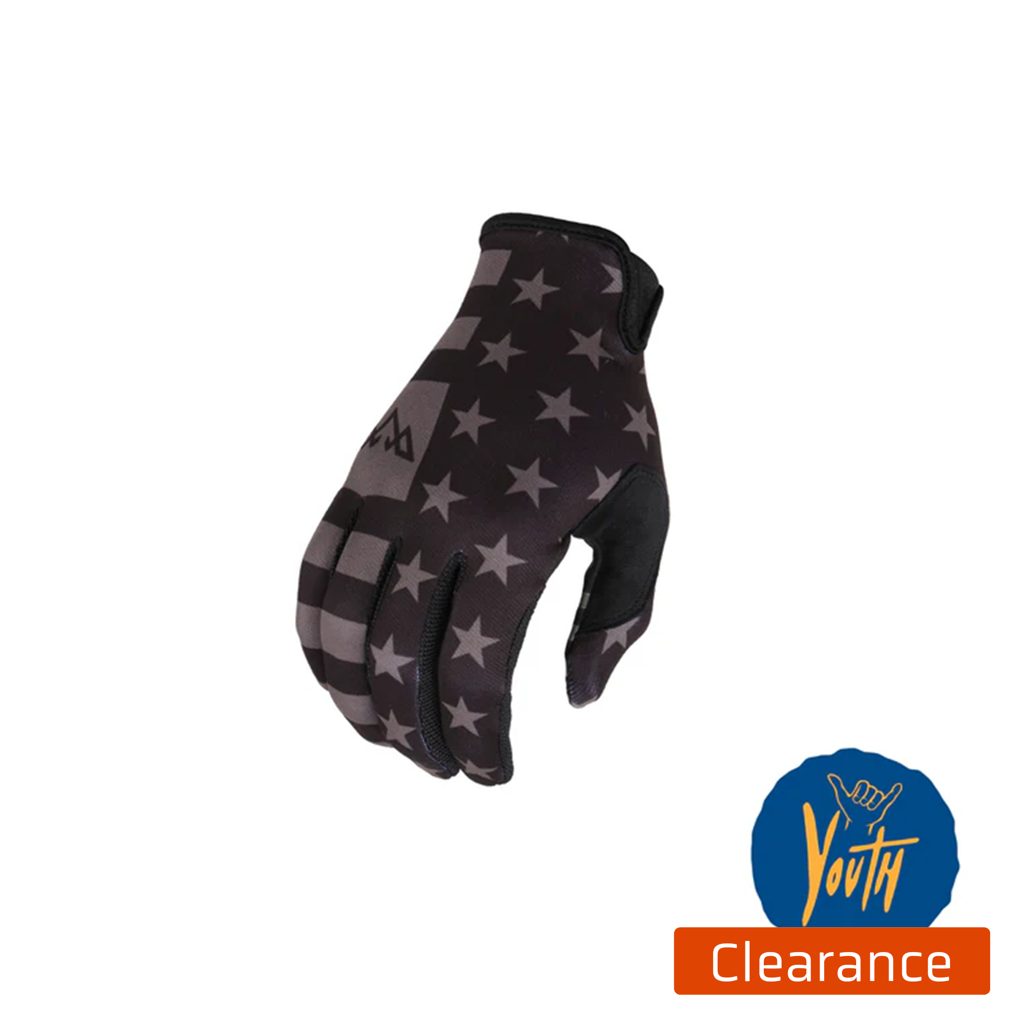 Youth Ridgeline Gloves - Black Flag