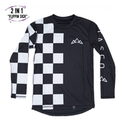 Mullet Reversible Ride Jersey (L/S) - Checkmate