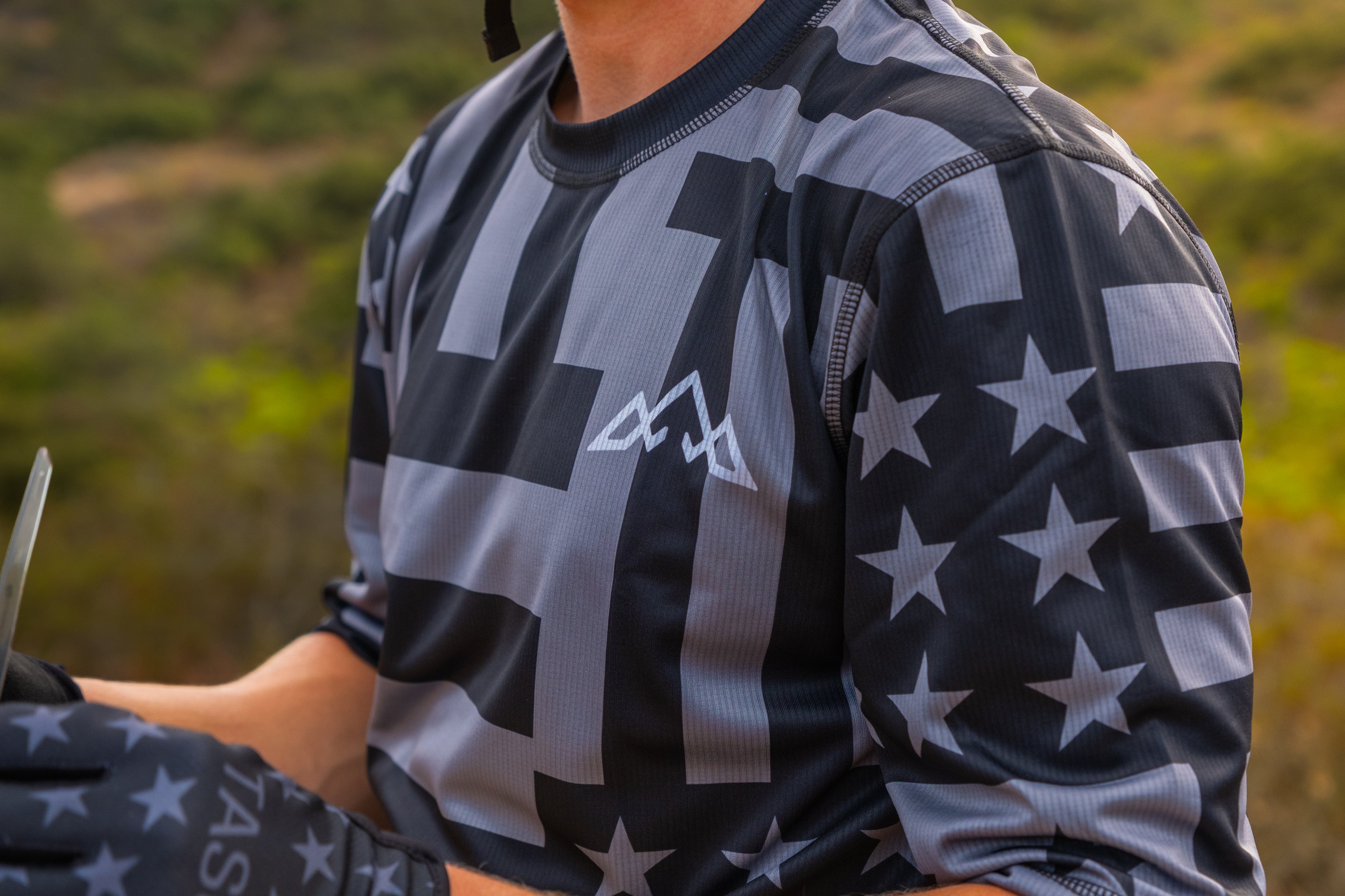 Mullet Reversible Ride Jersey (S/S) - Black Flag